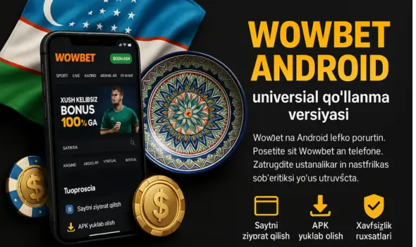 Wowbet Android Assimilyatsiyasi: Universal versiya qo'llanmasi