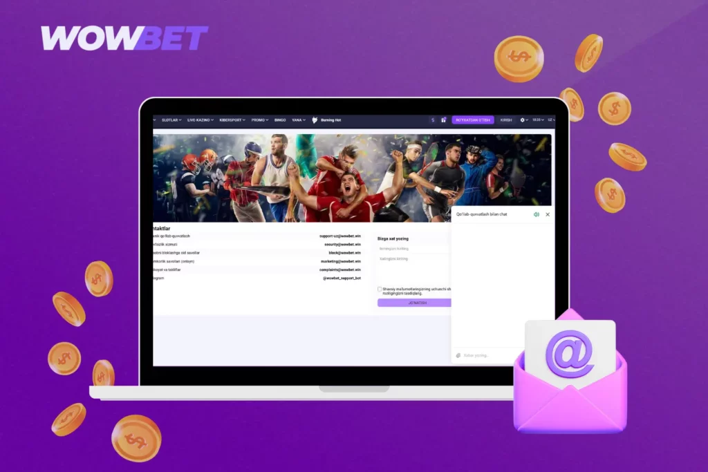 email Wowbet